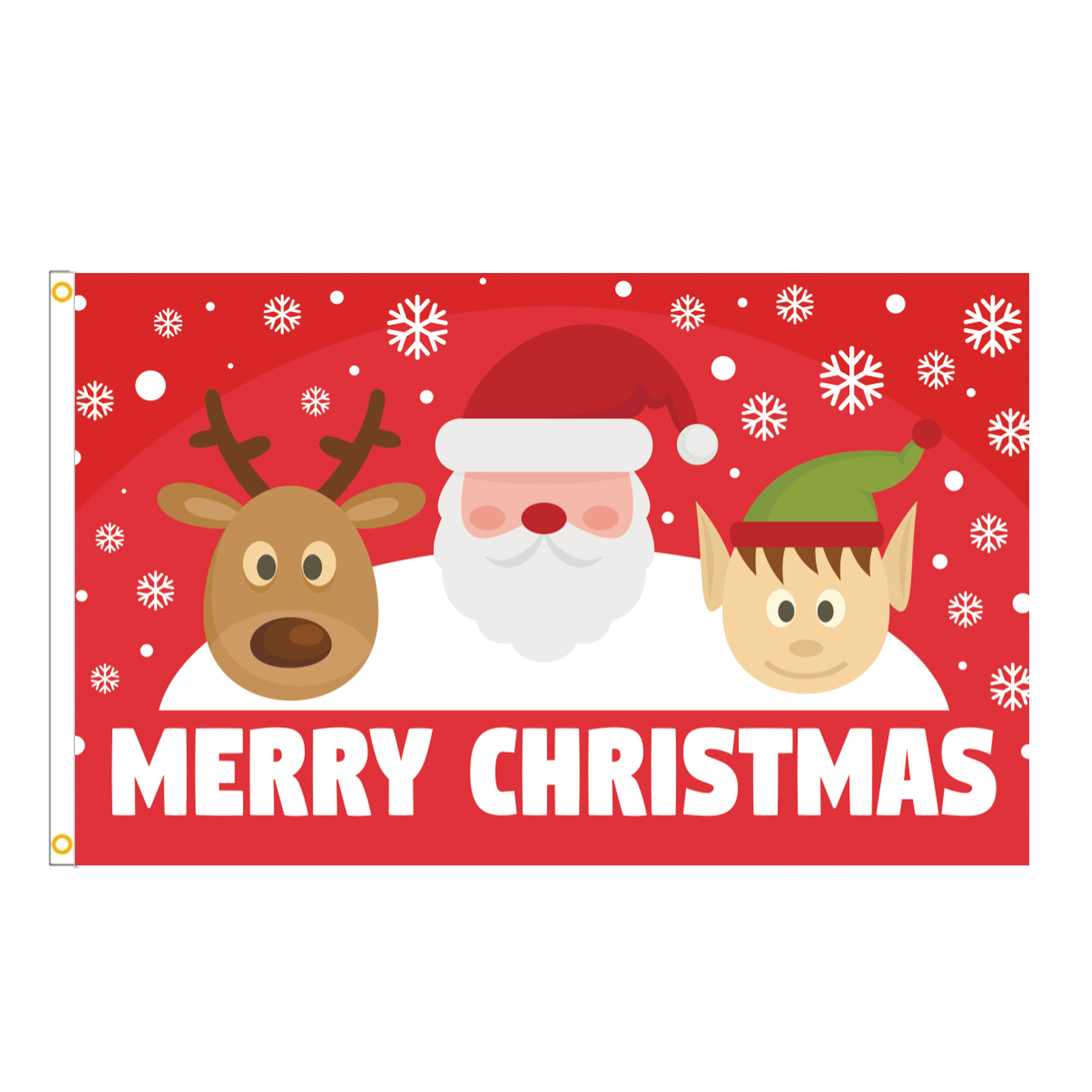 Picture of Amazon foreign trade cross-border flag Christmas indoor and outdoor polyester flag 90*150cm can be set to map