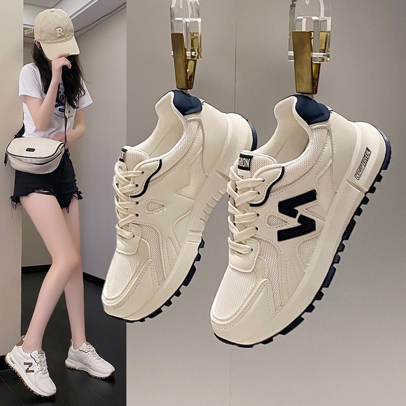Women's Shoes High School Entrance Examination Physical Education Examination Sports Running Shoes 2025 Spring and Summer New Ultra-Light Soft Sole Moral Training Shoes Popular Women