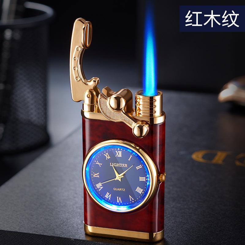 Picture of Personalized cross-border multifunctional electronic watch cigarette lighter one-in-one multi-purpose Internet celebrity men's gift lighter