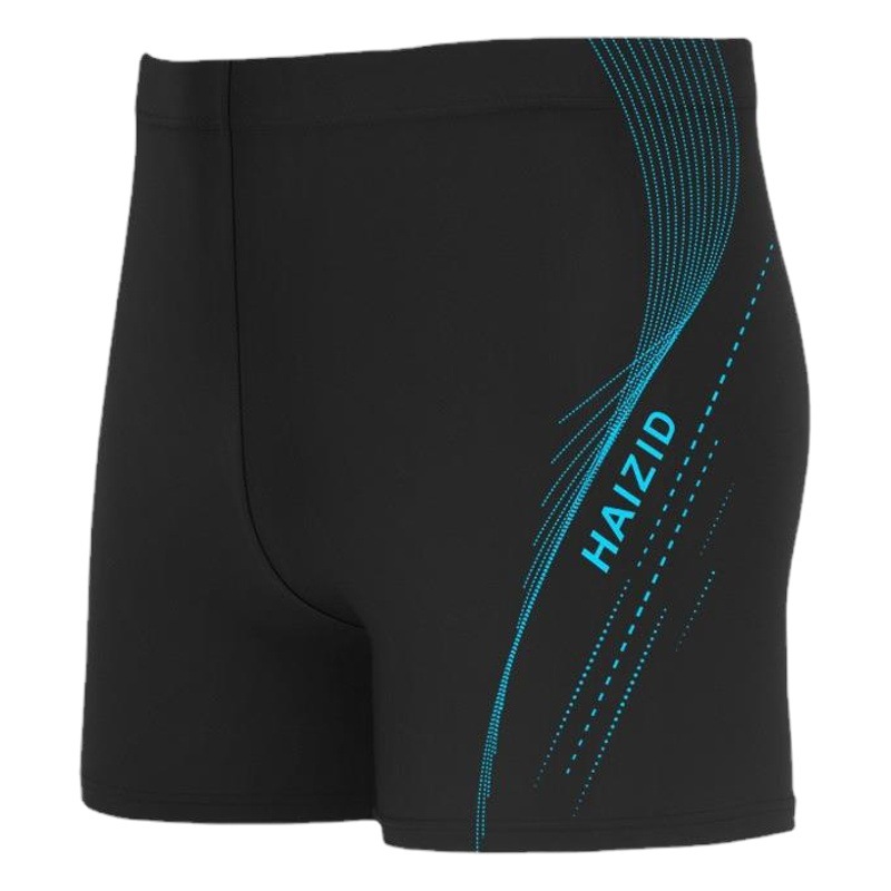 Picture of Men's Swimming Trunks Anti-Embarrassment Boxer Beach Swimming Trunks Men's Hot Spring Pants New Loose Professional Swimming Men's Swimming Trunks