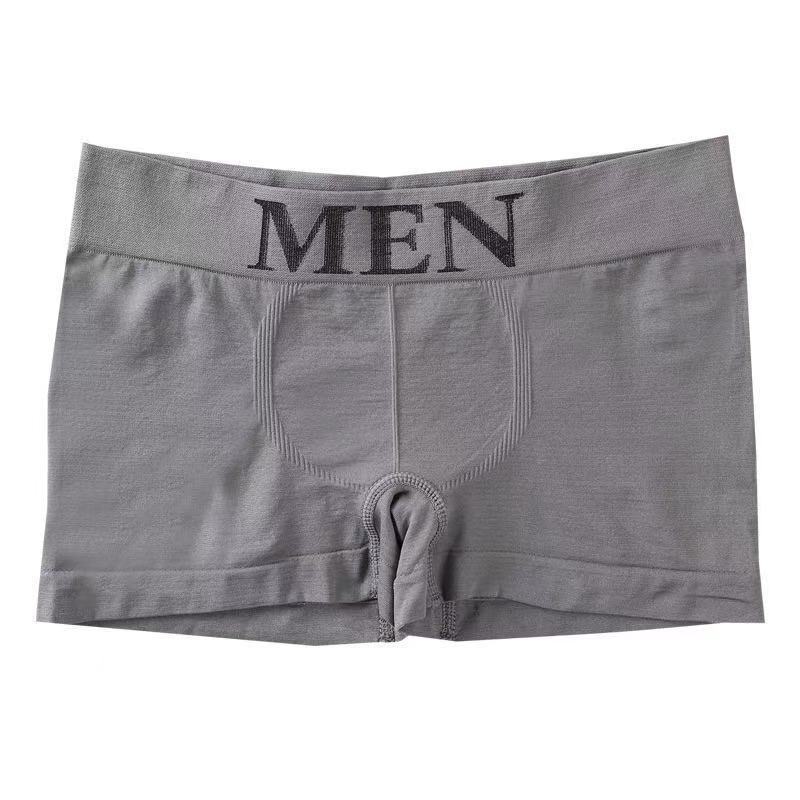 Picture of Southeast Asian cross-border nude MEN's MEN's underwear MEN's boxers mid-waist seamless comfortable breathable trendy boxers