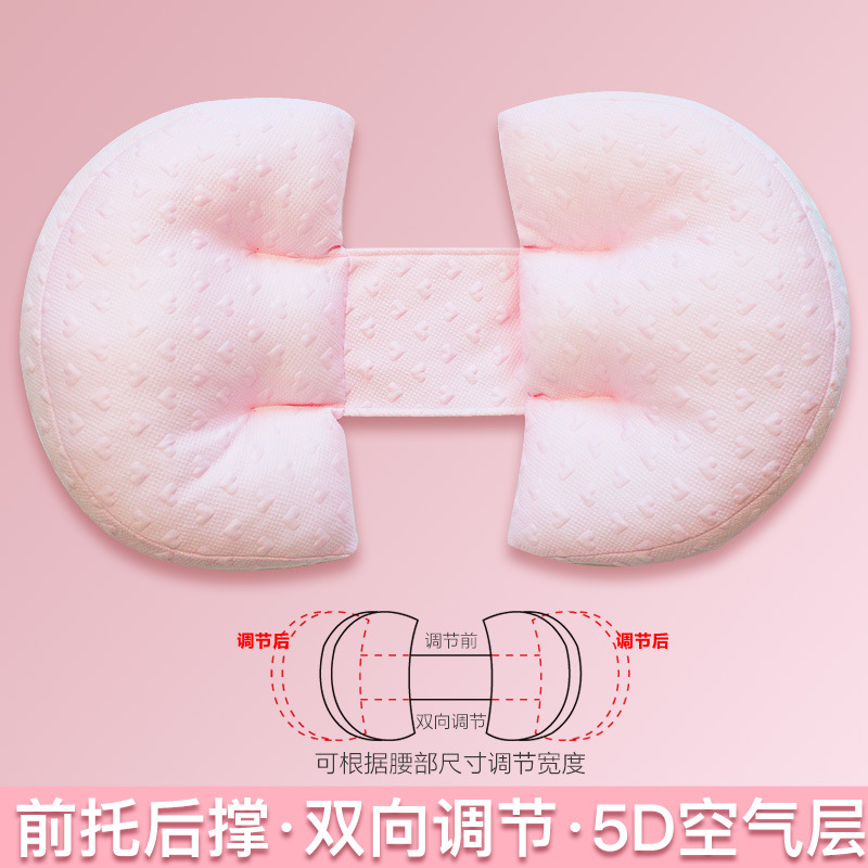 Picture of Cross-border Pregnant Women's Pillow Waist Protection Side Sleeping Side Sleeping Pillow Breast-feeding Pillow Abdominal Cushion Multifunctional Removable and Washable Sleeping Artifact