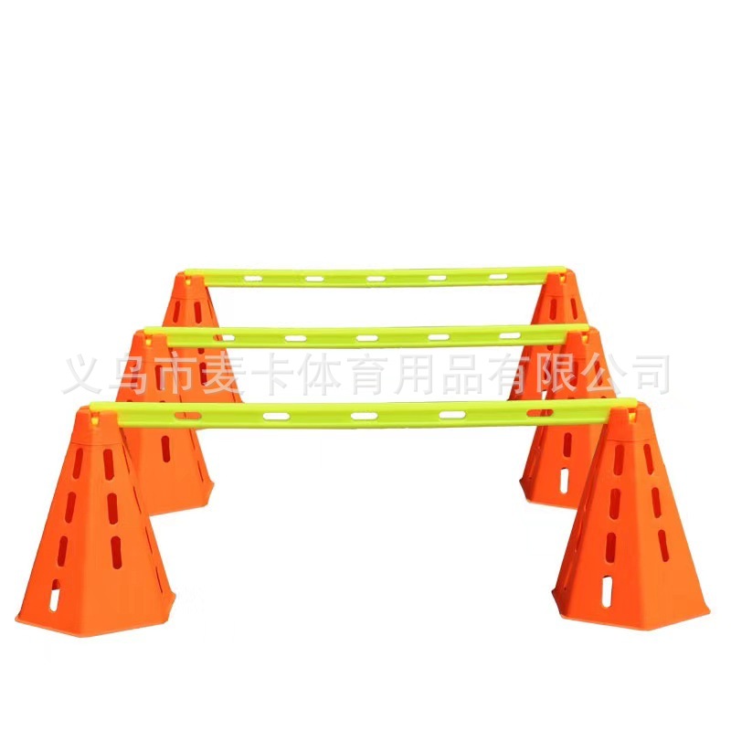 Picture of Sign Bucket Soccer Training Hexagon Sign Bucket Training Hexagon Sign Cone Sign Bucket with Holes