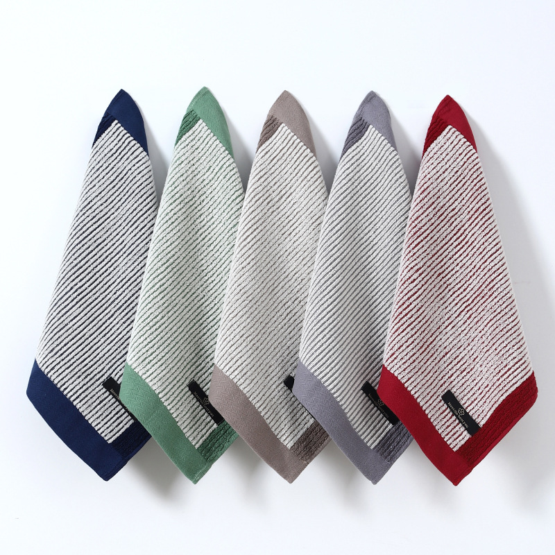 Picture of Pure Cotton Type a Cotton Square Towel, Thickened and Soft, Plain Cotton Towel for Home Use, Children's Face Towel for Kindergarten