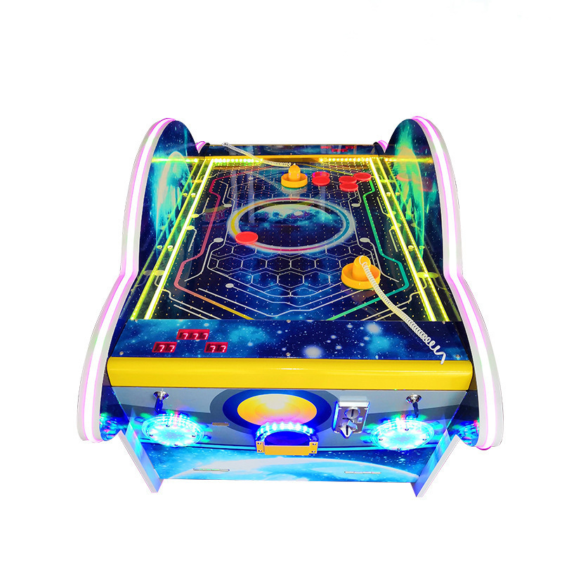 Large commercial hockey machines, coin-operated entertainment equipment for children and adults, sports competitions, video games, coin-operated competitions