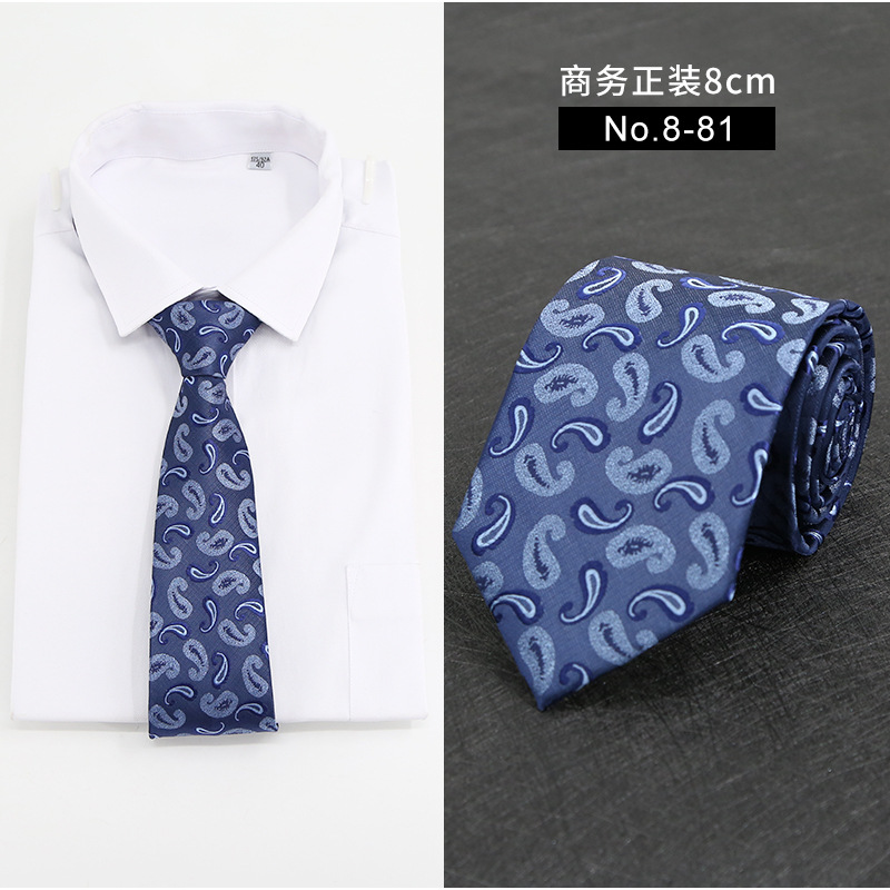 Picture of New Style Tie Men's Formal Business Casual Simple Style Solid Color Striped Arrow-Shaped Tie Manufacturer Ready Stock Wholesale