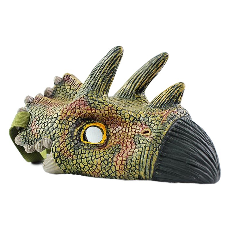 Amazon Dinosaur Mask Simulation Dinosaur Model Toy Halloween Tricky Toy Dinosaur Toy Mask Night Market