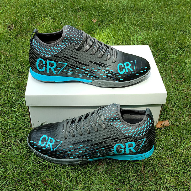 Cross-border Ronaldo Spike Broken Nails Professional Training Football Shoes Teenagers Students Adult Outdoor sneaker Competition Shoes