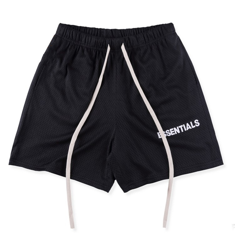Picture of FOG FCAR OF GOD double-line ESSENTIALS shorts men's mesh fitness quick-drying fashion brand pants