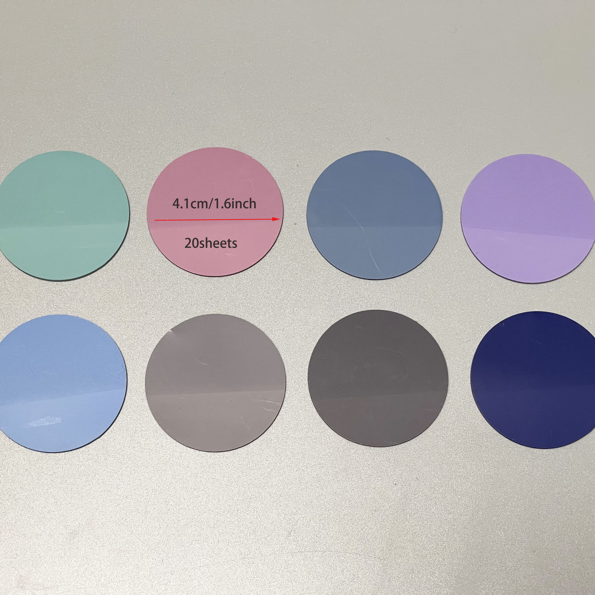 Picture of Cross-border Hot Sale Round Transparent Waterproof Index Sticker N Bookmark Aesthetic Sticker Office School Supplies
