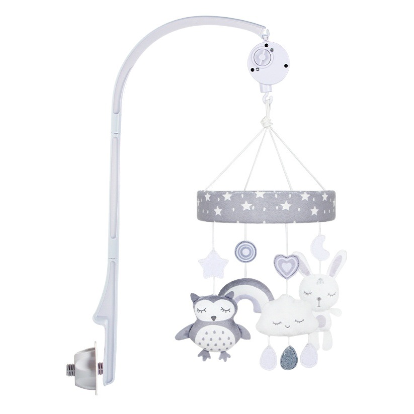 Infant Bed Bell Pendant Doll Children's Hanging Music Rotating Bedside Bell Baby Soothing Cloth Toy Manufacturers