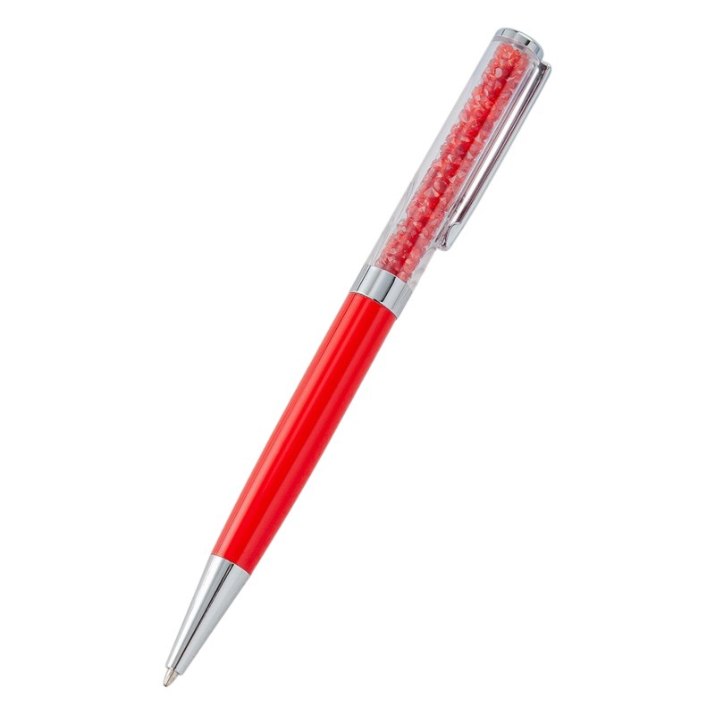 New Creative Metal Ballpoint Pen stationery crystal gift diamond pen wholesale advertising pen printing logo