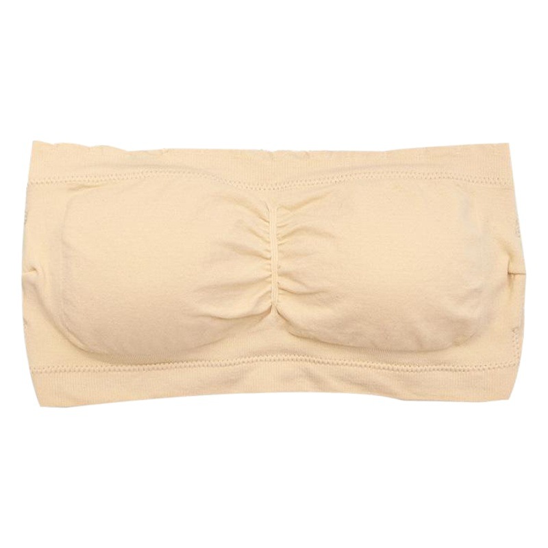 Large size cross-border beautiful back women's one-word wrap tube top breast sports non-steel ring sports foreign trade bra women's underwear