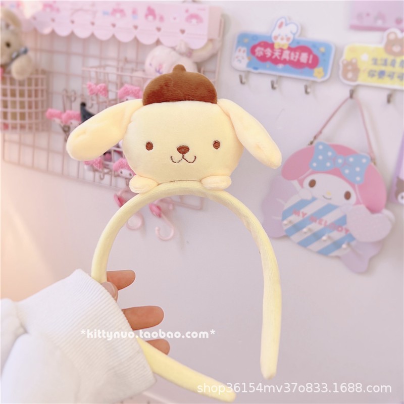Picture of Special Headband for Face Washing for Women 2025 New Autumn and Winter Cute Bear Headband Hairband Hairpin Hair Accessory Plush Headwear