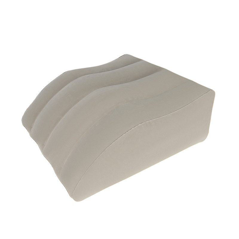 Picture of Inflatable Leg Pillow Raising Foot Pillow Bed Artifact Decompression Pillow Knee Relaxation Fatigue Relief Trapezoidal Leg Cushion in stock