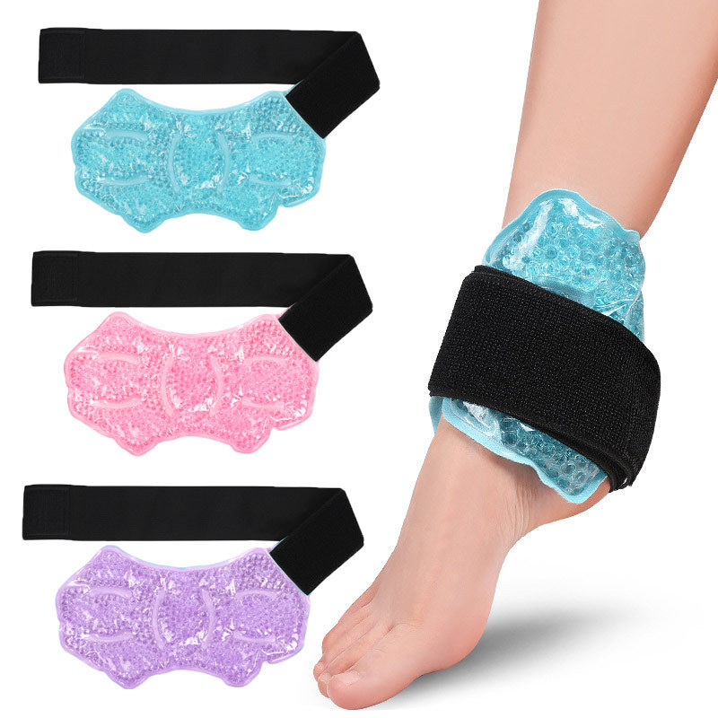 PVC plush double-sided cold and hot compress ankle protection wrist elbow calf ice bag protective gear household spare parts