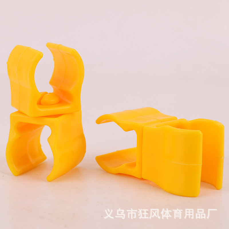 Picture of Mark Rod clip pipe clamp body energy ring clip Mark rod connection rotating clip Football Mark Rod supporting