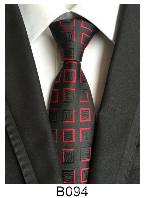Picture of Manufacturers wholesale tie polyester jacquard tie men's casual formal wear professional business tie in stock supply