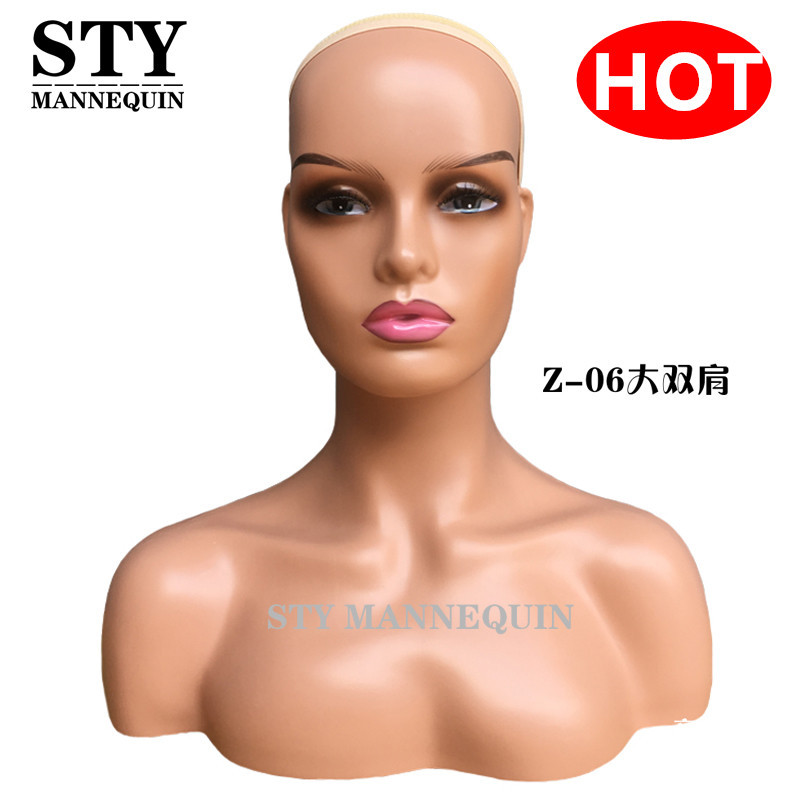 Picture of STY head model export best-selling dummy head model fashion female wig head model head model window display model head model