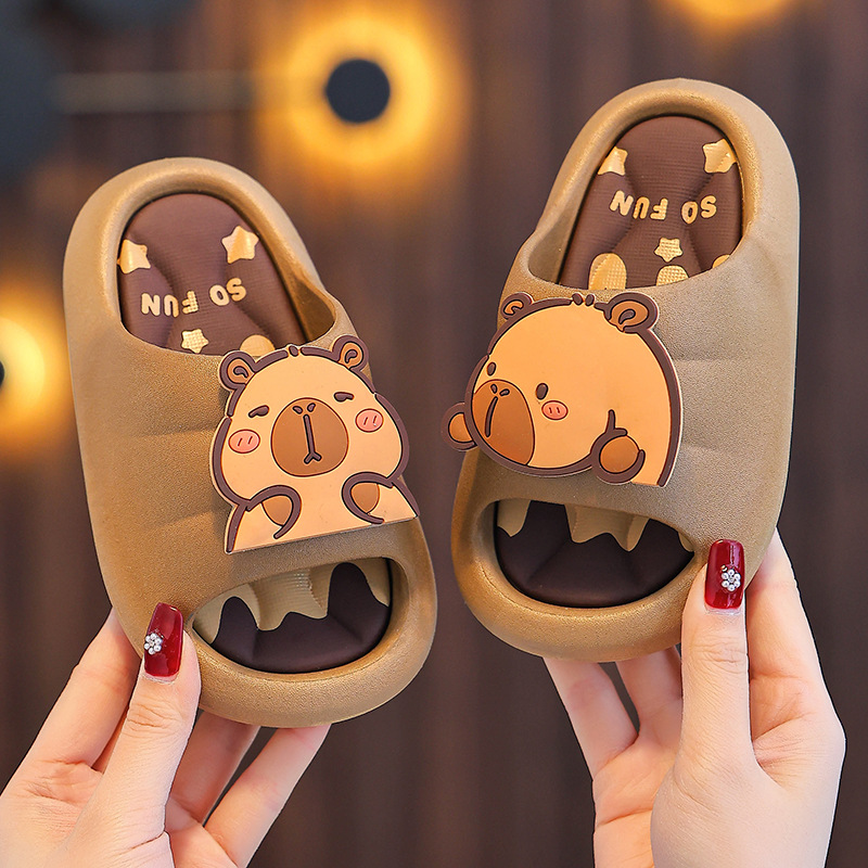 Picture of Kapi Bala Summer Children's Sandals and Slippers Summer Non-slip Cute Boys and Girls Home Bathing Big Children's Baby Slippers