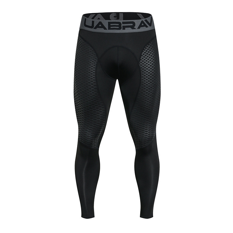 Picture of Sports Pants Men's Quick-drying Basketball Tight Compression Leggings Sports Outdoor Fitness Trousers Men's Compression Pants