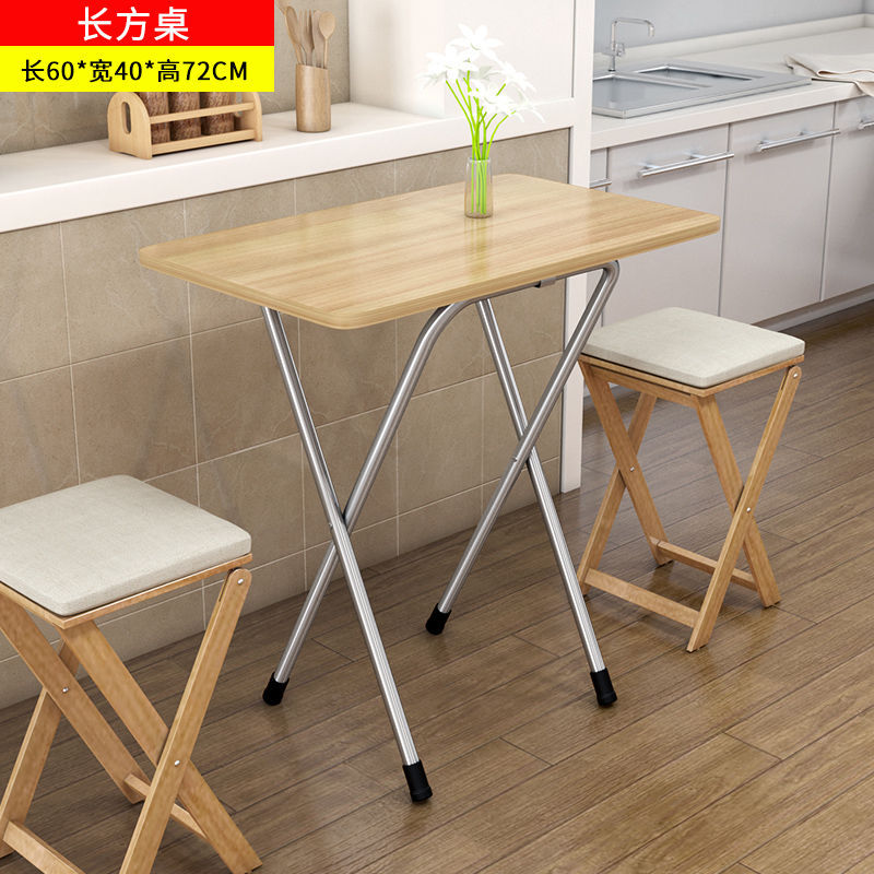 Picture of Wholesale Folding Table Dining Table Home Small Dining Table Portable Outdoor Folding Stalling Table Square Dormitory Simple