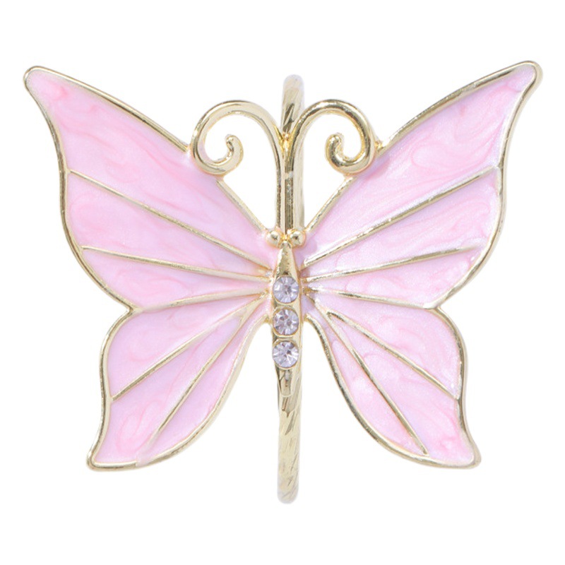 Amazon new Western restaurant animal napkin ring butterfly napkin buckle napkin ring alloy mouth cloth ring manufacturers wholesale