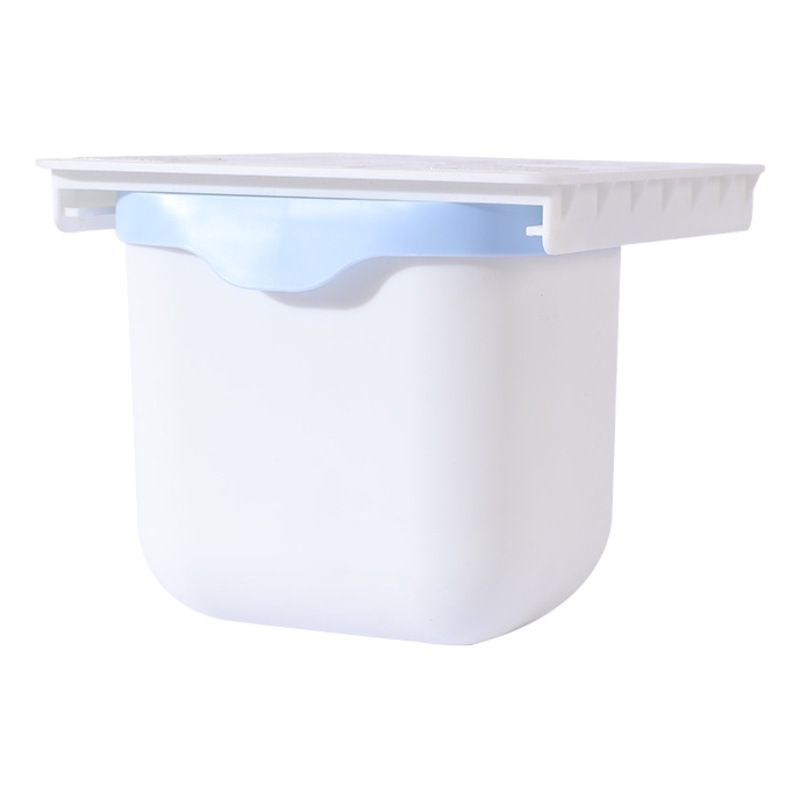 Under the table rotating trash can desktop storage box nail invisible table study desk desk classroom desk hanging