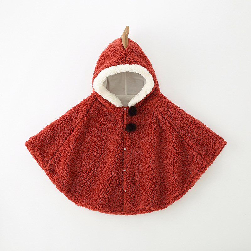 Picture of Cross-Border Baby Cape Cloak Windproof Outdoor Windbreaker Children's Coat Autumn and Winter Baby Shawl Thickened and Warm
