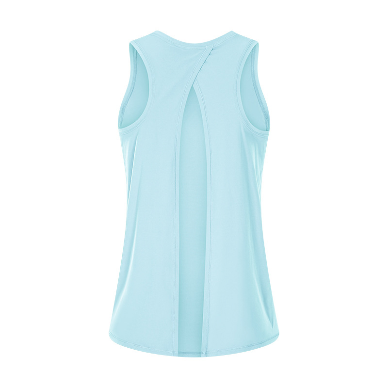 Picture of Summer new naked feeling strap beautiful back sports blouse running fitness breathable yoga top vest women S2027