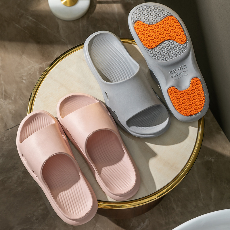Lidani Anti-slip Slippers for the Elderly Pregnant Women Men and Women Waterproof Anti-slip Oil Summer Bathroom Shower for Home Use Batch