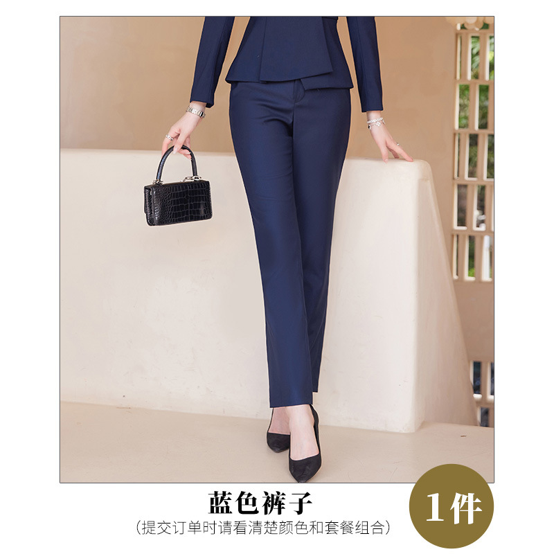 Picture of Temperament Suit Women's Long-sleeved Professional Suit Manager Dress Jewelry Store Work Clothes Teacher Interview Suit Two-piece Suit