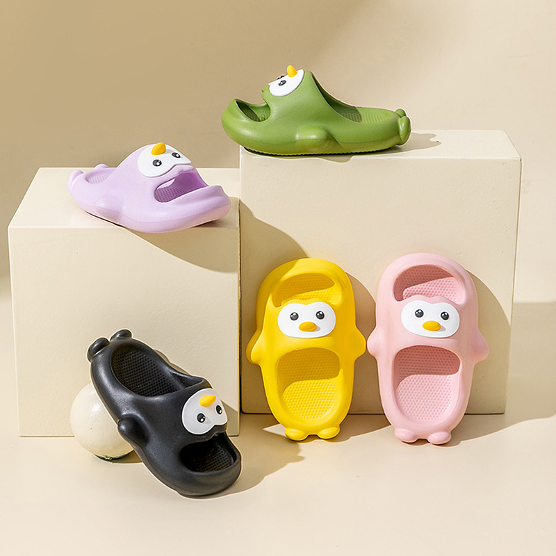 Summer New Parent-Child Home Outdoor Children's Slippers for Boys and Girls Bathing Non-Slip Cute Girl Baby Slippers