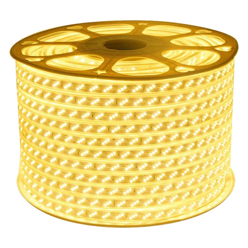 Led220V High Voltage Lamp with Bare Board 2835 Wick Outdoor Courtyard Waterproof Lighting High Brightness Flexible Soft Light Strip