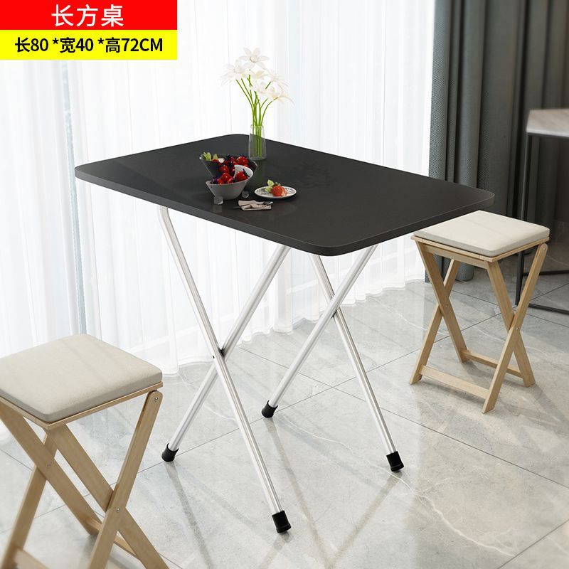 Picture of Wholesale Folding Table Dining Table Home Small Dining Table Portable Outdoor Folding Stalling Table Square Dormitory Simple