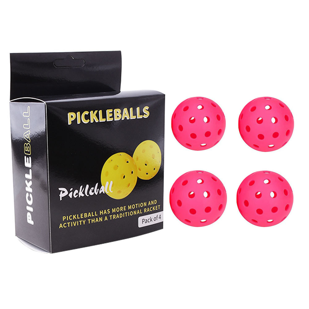 Picture of Factory Direct Sales in stock pick ball 40 hole ball hole ball pickleballs74mm rotational plastic injection luminous ball