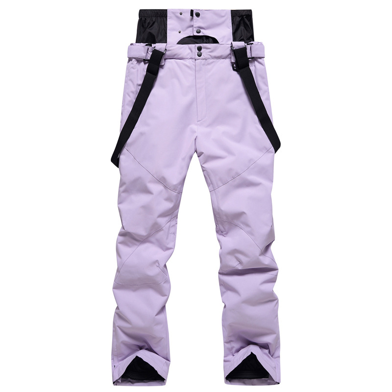 Picture of 2022 new ski pants men's and women's plus size warm veneer double waterproof windproof pants e-commerce support a generation of hair