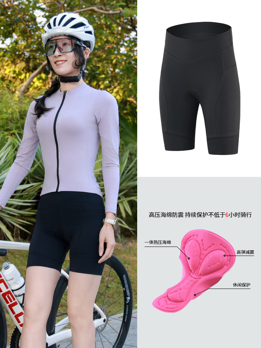 XINTOWN Cycling Pocket Shorts Women's Summer Women's Cycling Pants Cycling Pants Bicycle Women's Outdoor Casual Shorts