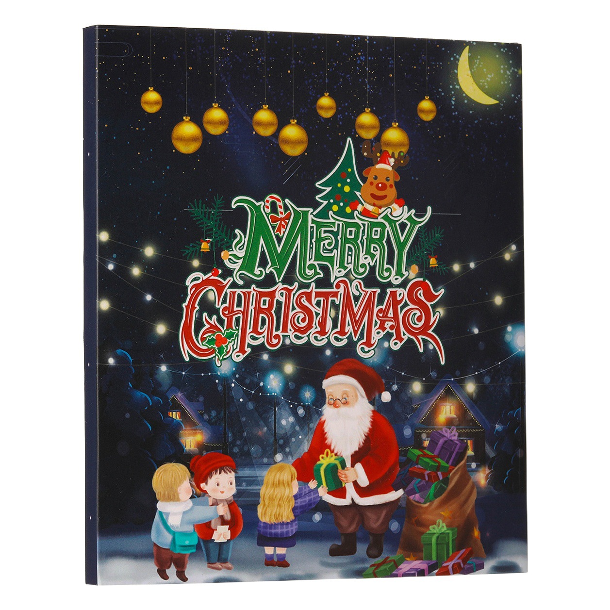 Cross-border New Christmas Countdown Calendar Bracelet Blind Box Children DIY Christmas Bracelet Necklace Gift suit