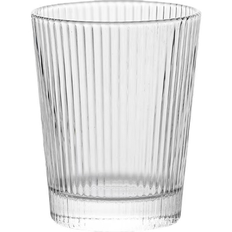 Picture of Hotel Hotel Guest Room Glass Mouthwash Cup Restaurant Vertical Pattern Water Cup Beer Cup Commercial Household Tea Cup Thick Glass
