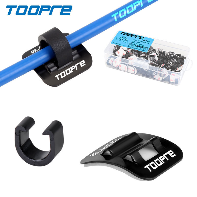 TOOPRE mountain bike crossing device C- type buckle variable speed brake line tube fixed seat frame wire seat buckle