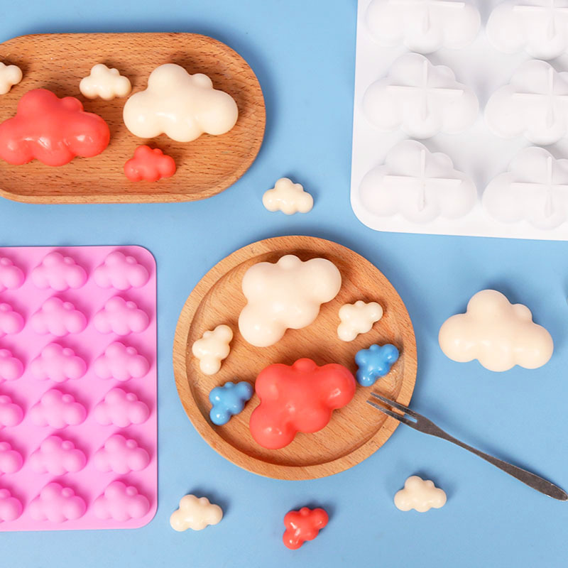 Delight diy36 even clouds silicone mold cake food production drop mold spot cross-border exclusive