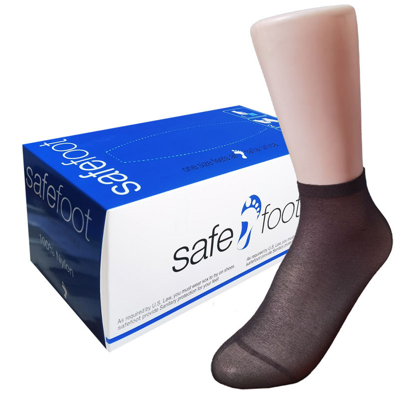 Picture of Cross-border Nylon Socks Boxed Extracted Hygienic Socks for Business Travel Daily Disposable Shoes for Shopping Mall