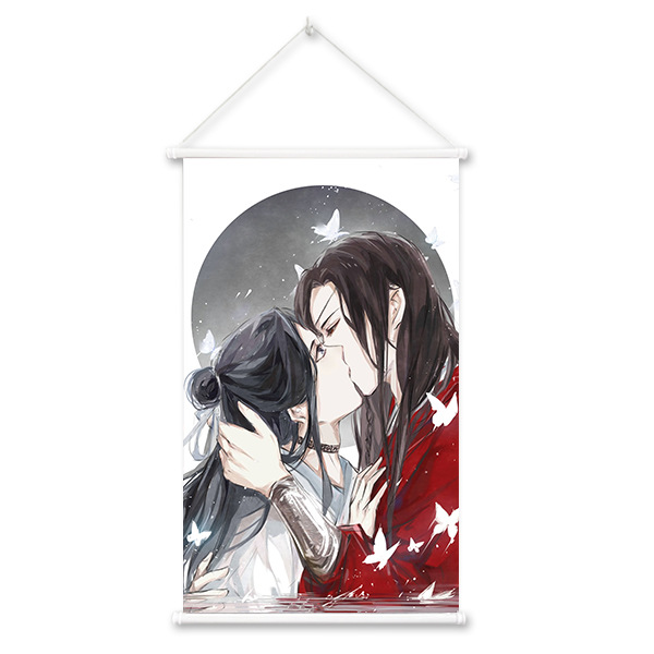 Picture of Shenzhen factory God blessing hanging painting wholesale comic exhibition peripheral scroll painting spray painting secondary yuan Anime Poster