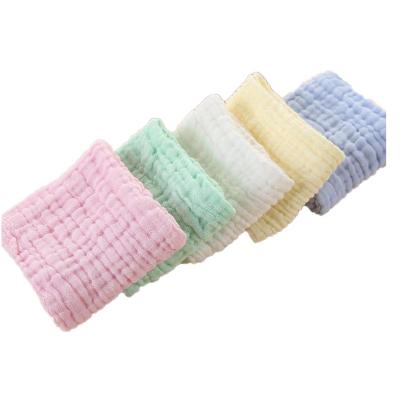Pumemitin 6-layer 25*50 children's towel cotton 6-layer children's towel baby absorbent towel soft