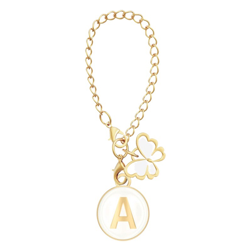 Cross-border Internet Celebrity Explosions Butterfly Love Stanley Cup Pendant Round Brand Accessories ins Key Bag Hanging Ornaments Batch