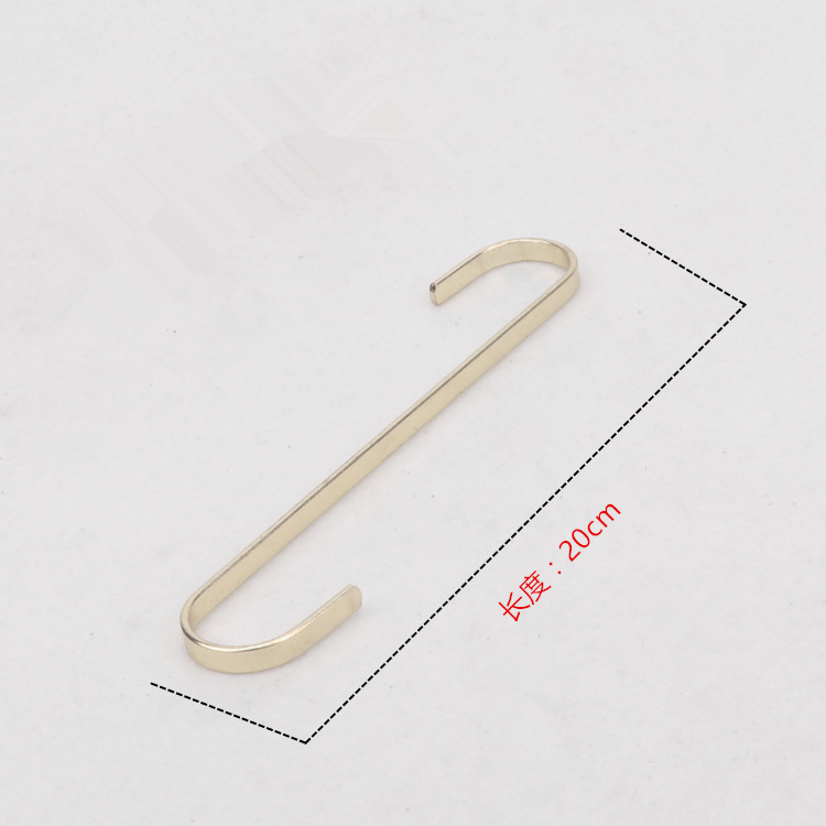 Picture of Clothing store manager s hook s metal hook S hook S hook hook clothes hook clothes hanger hook