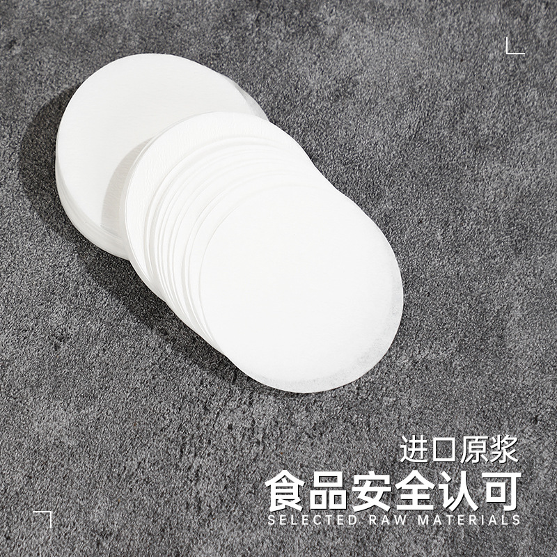Picture of Round coffee filter paper 100 pieces of coffee filter paper hand-made Vietnam pot round ice drops good Philharmonic pressure Moka pot