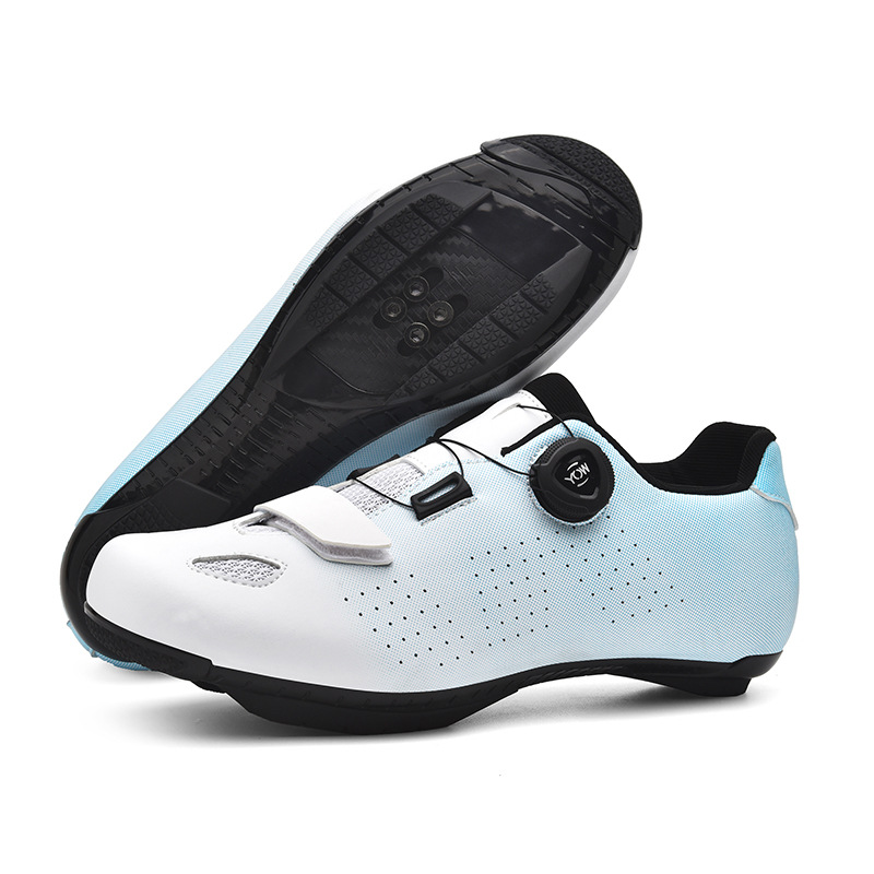 2025 Cross-border New Road Self-locking Riding Shoes Hard Sole Mountain Bike Shoes Power Bicycle Lock Shoes Men's Riding