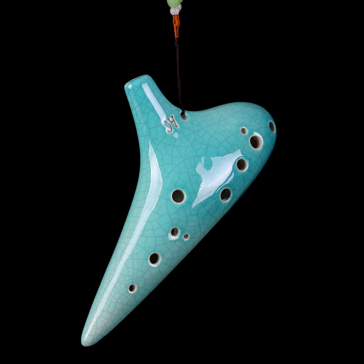 Creative new light blowing 12-hole Tao Di midrange C- tone AC foreign trade products 12-hole Tao Di manufacturers wholesale